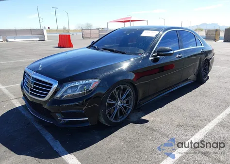 2014 Mercedes-Benz S 550 из США, поврежденный, VIN WDDUG8CB3EA021814
